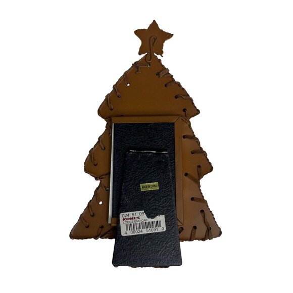 Sonoma Christmas Tree Photo Frame 2" X 3" Green New - Picture 2 of 7